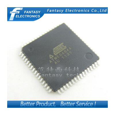 

10PCS ATMEGA64A-AU QFP ATMEL MEGA64A TQFP64 ATMEGA64A Programmable Flash free shipping
