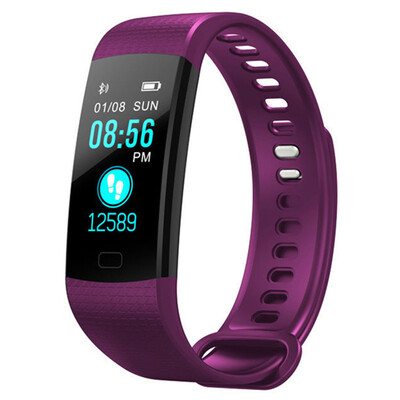 

Smart Bracelet Wristband Fitness Tracker Color Screen Heart Rate Sleep Pedometer Sport Waterproof Activity Tracker iPhone Samsung