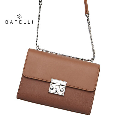 

BAFELLI новый кожаный мешок прибытия слияния голубой bolsos mujer обшитый панелями cowhide crossbody мешок горячие женщины женщин сбывания мешков посыльного