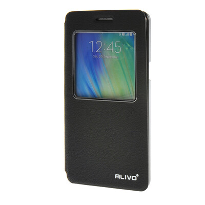 

MOONCASE ЧЕХОЛ ДЛЯ Samsung Galaxy A5 Slim View Window Leather Flip Bracket Back Cover Black