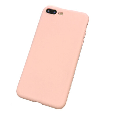 

Iphone7 mobile phone shell pure color matte Shell Apple 7plus full package soft shell simple protection cover for iPhone 7 cases