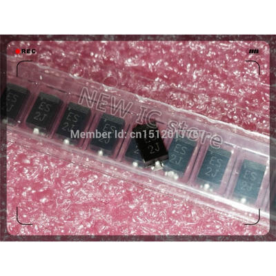 

2000pcs/lot Free shipping 2000PC/LOT ES2J SMA TO-214AC ultrafast recovery diode 2A 600V High Quality