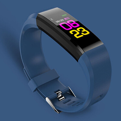 

Color Screen Smartband Heart Rate Monitor blood oxygen blood pressure Wristband Fitness Flex Bracelet for Android iOS APP Watch