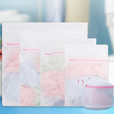 

Many beautiful recall 5 sets of thick laundry bag care wash bag set thick fine mesh bra bag clothes wash underwear bag washing machine mesh bag protective bag fine mesh