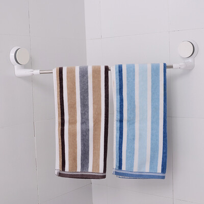 

Optima suction film towel rack free punching stainless steel bathroom steering corner towel rack 52CM U-6183