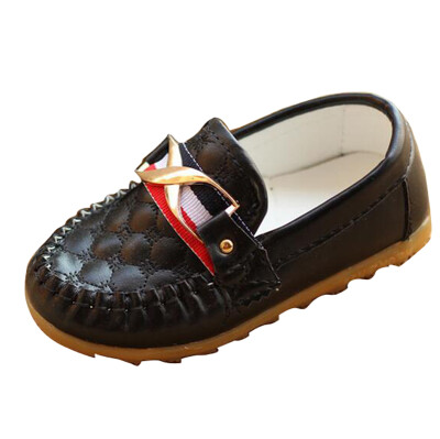 

Kid Baby Toddler Boy moccasin Loafer soft Leather casual Oxford Boat peas Shoes