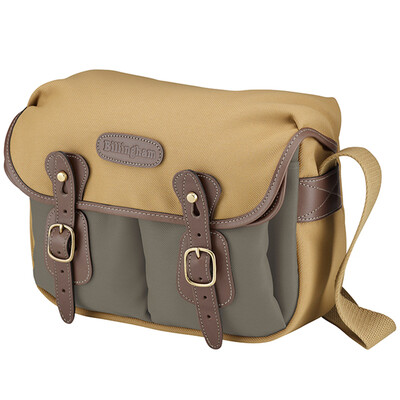 

Billingham's Hadley Маленькая классическая унисексная сумка с одной камерой Две зеркала Flash (камуфляж / шоколадный кожаный холст)