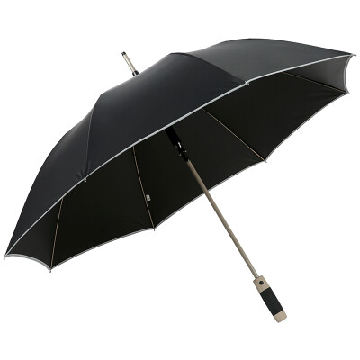 

Paradise umbrella to increase vinyl anti-light safety type straight rod self-opening business umbrella 3318E black