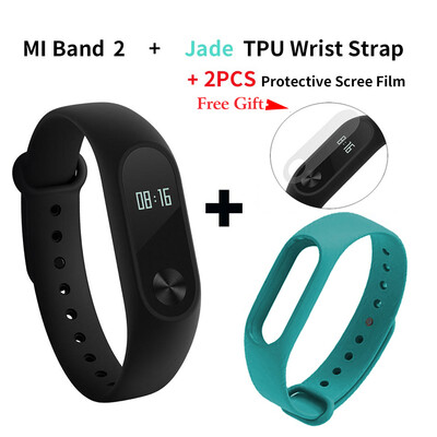 

Original Xiaomi Mi Band 2 Smart Fitness Bracelet Watch Wristband Miband OLED Touchpad Sleep Monitor Heart Rate Mi Band2 Freeship