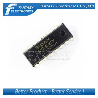 

10PCS SP232EEP DIP16 SP232 DIP new and original IC free shipping