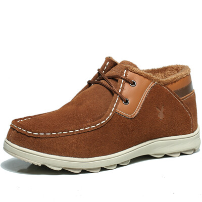 

PLAYBOY brandAutumn newLeisureLightweight with Low topSuede&CottonMens shoes