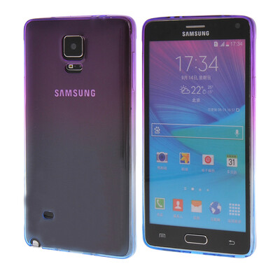 

MOONCASE Rainbow Series Soft Flexible Silicone Gel TPU Skin Shell Back Case Cover for Samsung Galaxy Note 4 N9100