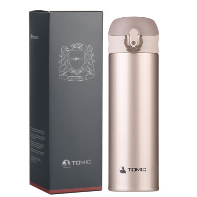 

[Jingdong supermarket] special carved (TOMIC) insulation cup male imports stainless steel water cups ladies cold travel cup KB105 green