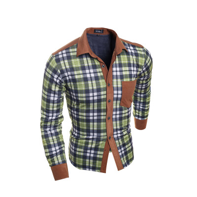 

Zogaa New Men' Shirt Fashion Keep Warm