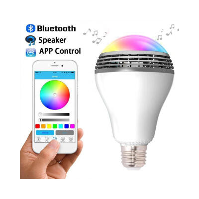 

2016 Newest PLAYBULB Smart LED Blub Light Wireless Bluetooth Speaker 110V - 240V E27 3W Lamp Audio for Android ISO iPhone iPad