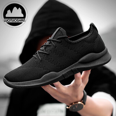 

Mens casual fashion Net surface Super light breathable outdoor Sports shoes Running shoes Mens shoes