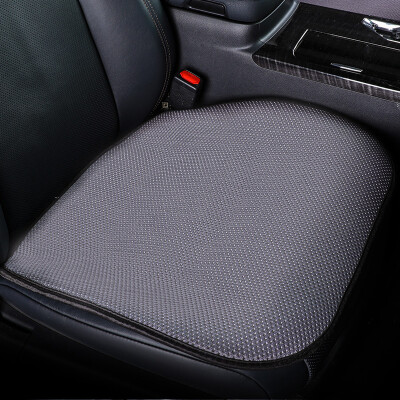 

Antarctic nanJiren car seat car seat four seasons universal cotton honeycomb net leaf square pad office home travel cushion front row single gray