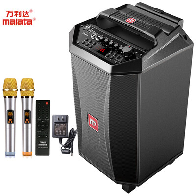 

Malata S12 Audio Speakers Портативная тележка Sound Square Dance Аудио Outdoor High-Power Audio 12-дюймовый бас-аккомпанемент Звукоизоляция Беспроводной интернет