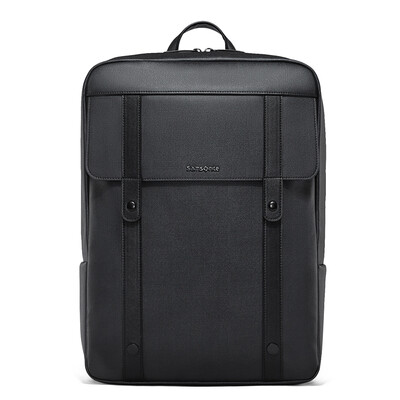

Samsonite shoulder bag Samsonite business computer bag 14-inch lightweight fashion mens backpack business casual computer bag TQ509001 black