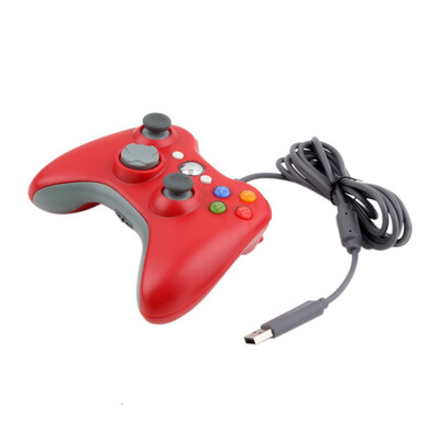 

USB проводной джойстик геймпад контроллер для Microsoft Xbox и 360 тонкий ПК Windows 7