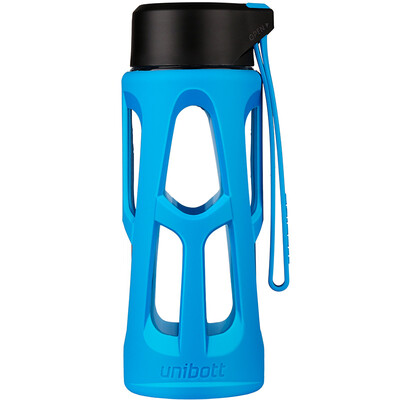

Unimott United States imports Tritan material Jingdong self-portable sports water bottle leak-proof plastic outdoor SA519C travel cup 500ml Lu Lin black