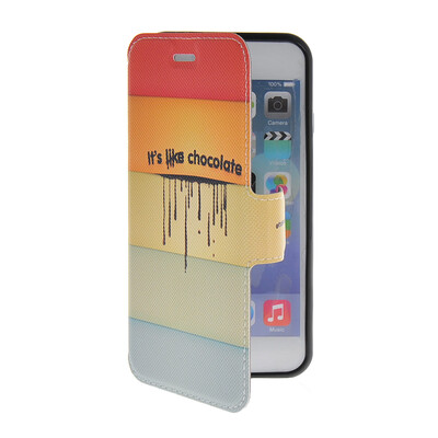 

MOONCASE Cute Pattern Leather Side Flip Wallet Card Slot Pouch Stand Shell Back ЧЕХОЛ ДЛЯ Apple iPhone 6 ( 4.7 inch )