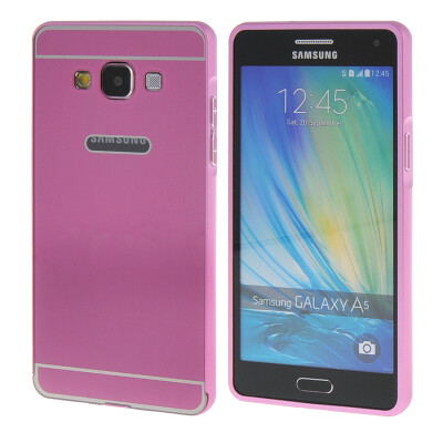 

MOONCASE Galsxy A5 Case 2 IN 1 Hard Bumper insert Back Case Cover for Samsung Galsxy A5 Pink