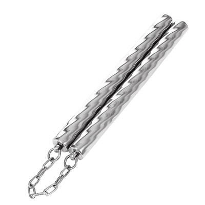 

Mountain cave people brilliant thread nunchaku stainless steel nunchaku performance stick non-slip combat practice training CM8005 thread