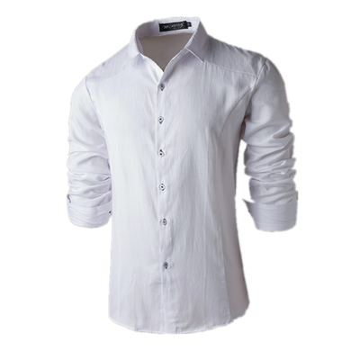 

Zogaa New Men Shirt Solid Color Business Affairs