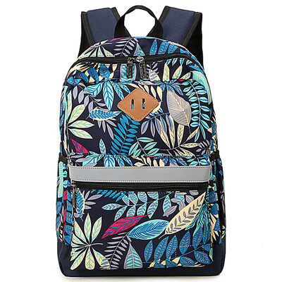 

Fragrant children XIASUAR Korean shoulder bag female leisure travel backpack big high school junior high school student bag 087 blue red