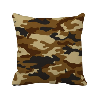 

Camouflage Line Art Grain Illustration Pattern Square Throw Pillow Insert Cushion Cover Home Sofa Decor Gift
