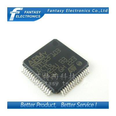 

10PCS STM32F103RCT6 LQFP64 STM32F103 QFP QFP64 ARM new and original IC free shipping