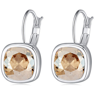 

Brand Fashion Jewelry Women High Quality Crystal from Austrian Drop Earrings Korea Trendy Accessories 20251