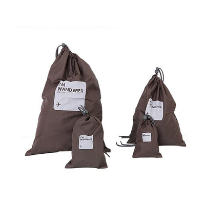 

nicerdicer 4 in1 водонепроницаемые мешки упаковки, хранения одежды из поездки камера организатор сумку