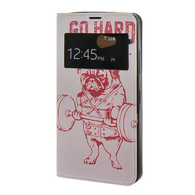 

MOONCASE чехол for Microsoft Lumia 640 Тонкий флип кожаный бумажник карты и Kickstand крышки случая / a13