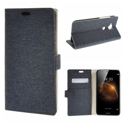 

MOONCASE Huawei Ascend G8 ЧЕХОЛ ДЛЯ Denim Design Flip Folio Wallet Card Slot Stand Grey 03