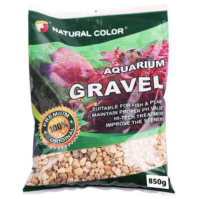 

Jingdong supermarket] Fun odd (NaturalColor) fish tank made sand sand aquarium turtle tank decoration water grass bed bottom sand black gold sand 850G