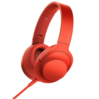 

Sony (SONY) MDR-100AAP наушники h.ear серии Бордо