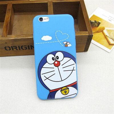 

Мода мультфильм Doraemon кролик бурый медведь мягкий тонкий задняя крышка для IPhone 5 5S SE Силикон тонкий чехол для IPhone 6 6s