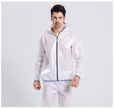 

Cycling clothes sports outdoor split raincoat suit waterproof riding suit adult riding raincoat