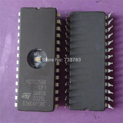 

10pcslot M27C256B M27C256B-10F1 256 Kbit 32Kb 8 UV EPROM&OTP EPROM
