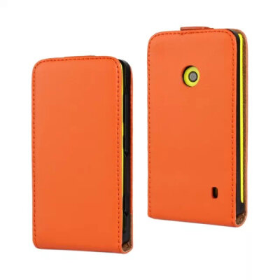 

MOONCASE Magnetic Closure Style Premium PU Leathe Top Flip Pouch Case Cover for Nokia Lumia 520