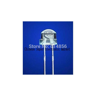 

1000PCS 5mm super bright white light-emitting diode DIP LED straw hat astigmia