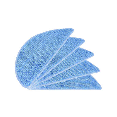 

5PCS Replacement Mopping Cloth for Ilife V5S Ecovacs CR250LE Robotic Vacuum Cleaner Accessories Cleaning Mop Cloths