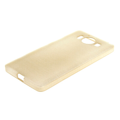 

MOONCASE for Microsoft Lumia 950 Case Flexible Soft Silicone Gel TPU Skin Protective Case Cover Gold