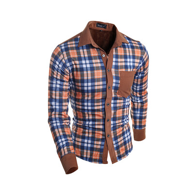 

Zogaa New Men Shirt Fashion Keep Warm