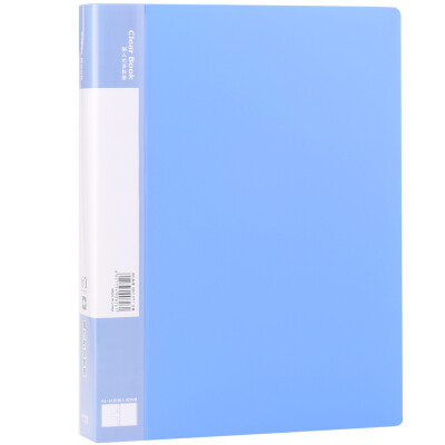 

Deli 5039 A4 side entry booklet document book document bag -60 page blue