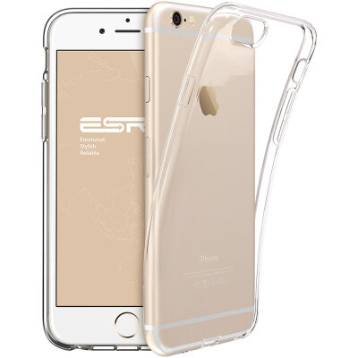 

ESR iPhone6s plus mobile phone shell iPhone6 ​​plus protective cover thin frosted soft shell isolation cream series snow white solid color