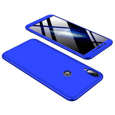 

MOONCASE Three-parts structure design Full Protection Hard Plastic Combination Case for Asus ZenFone Max Pro M1 ZB601KL Blue