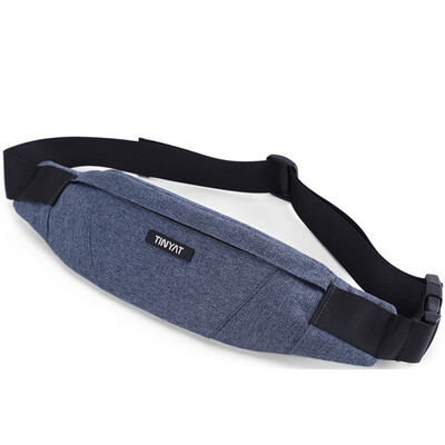 

TINYAT Waist Pack Sling Backpack Water Resistant Durable Polyester Small Outdoor Lightweight Crossbody Daypack for Women Men T213